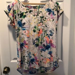 Floral multi colored blouse